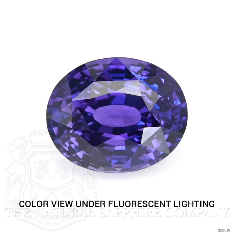 7.02 Ct. Color Change Sapphire from Ceylon (Sri Lanka)