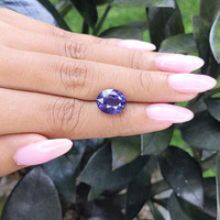 7.02 Ct. Color Change Sapphire from Ceylon (Sri Lanka) Life Style