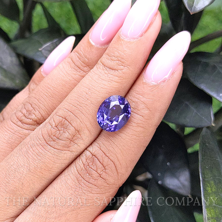 7.02 Ct. Color Change Sapphire from Ceylon (Sri Lanka)