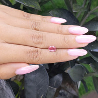 1.08 Ct. Padparadscha Sapphire from Madagascar Life Style