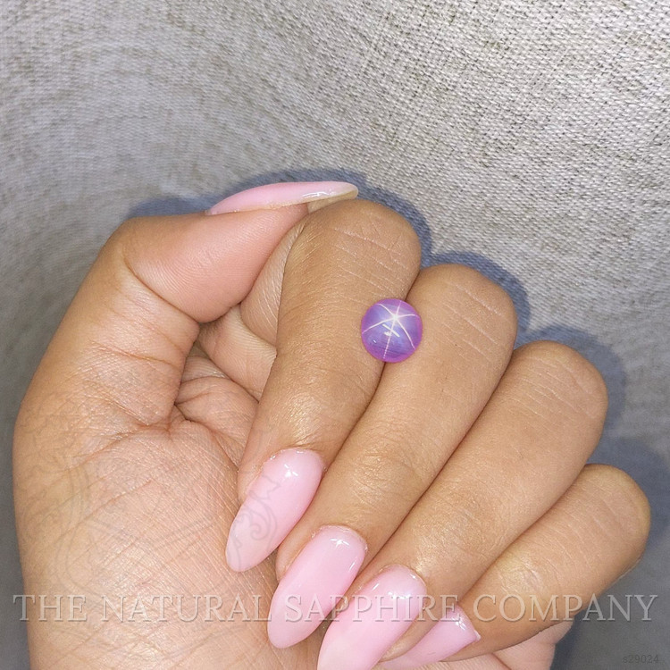 2.78 Ct. Pink Star Sapphire from Ceylon (Sri Lanka)