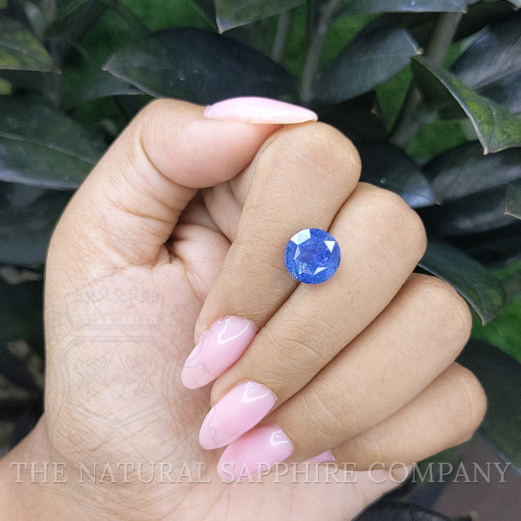 4.53 Ct. Blue Sapphire from Ceylon (Sri Lanka)