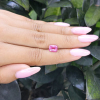 2.09 Ct. Pink Sapphire from Ceylon (Sri Lanka) Life Style