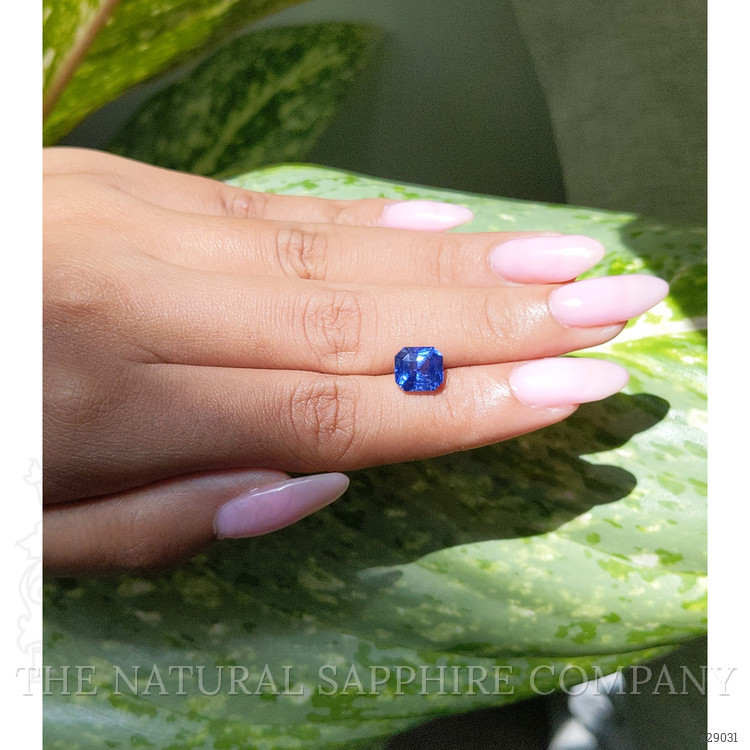 3.29 Ct. Blue Sapphire from Tanzania