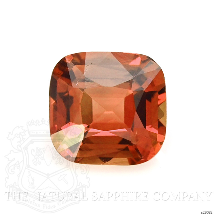 0.66 Ct. Orangish Brown Sapphire from Tanzania