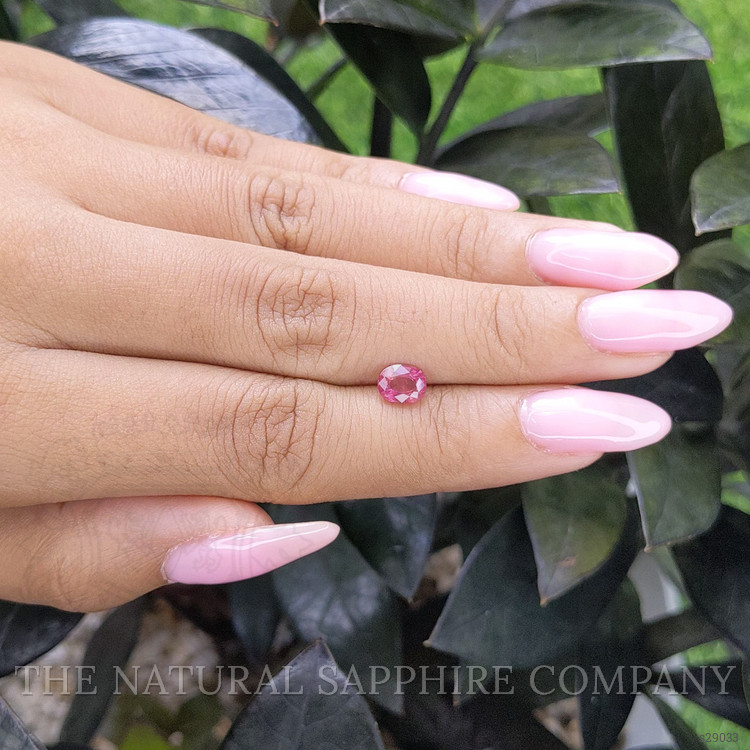 0.88 Ct. Pink Sapphire from Tanzania