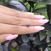 0.92 Ct. Color Change Sapphire from Tanzania Life Style
