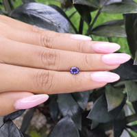 0.92 Ct. Color Change Sapphire from Tanzania Life Style