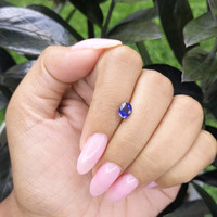 0.92 Ct. Color Change Sapphire from Tanzania Life Style