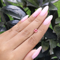 0.77 Ct. Padparadscha Sapphire from Tanzania Life Style