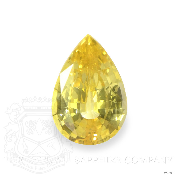 5.85 Ct. Yellow Sapphire from Ceylon (Sri Lanka)