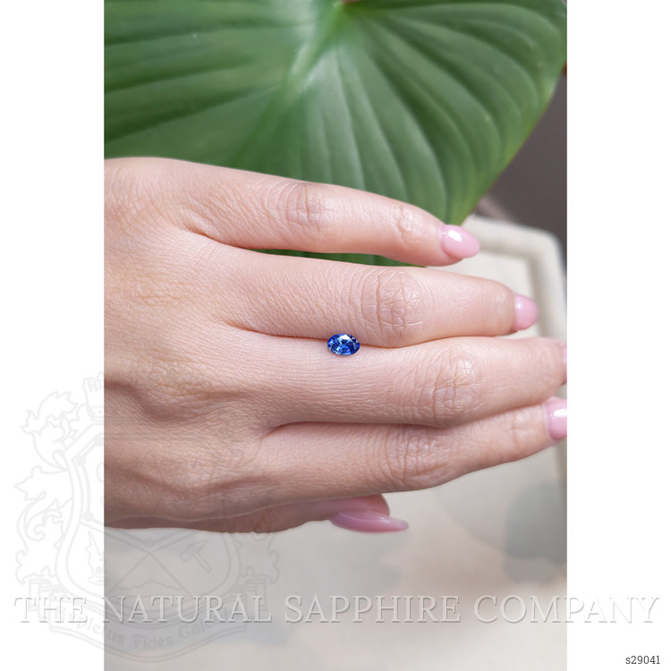 0.50 Ct. Blue Sapphire from Ceylon (Sri Lanka)
