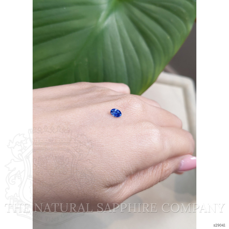 0.50 Ct. Blue Sapphire from Ceylon (Sri Lanka)