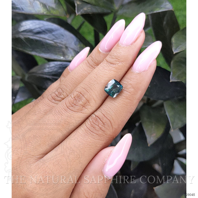 3.24 Ct. Bluish Green Sapphire from Madagascar