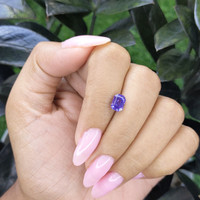 1.39 Ct. Color Change Sapphire from Tanzania Life Style