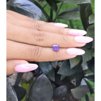 1.84 Ct. Pinkish Purple Sapphire from Tanzania Life Style