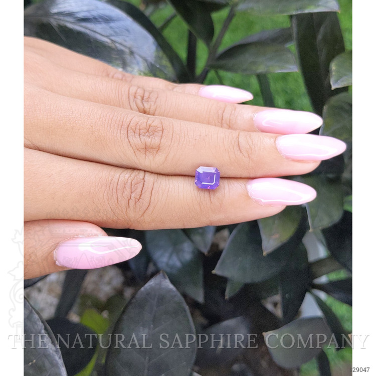 1.84 Ct. Pinkish Purple Sapphire from Tanzania