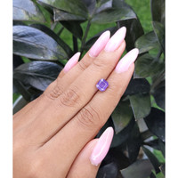 1.84 Ct. Pinkish Purple Sapphire from Tanzania Life Style