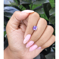 1.84 Ct. Pinkish Purple Sapphire from Tanzania Life Style