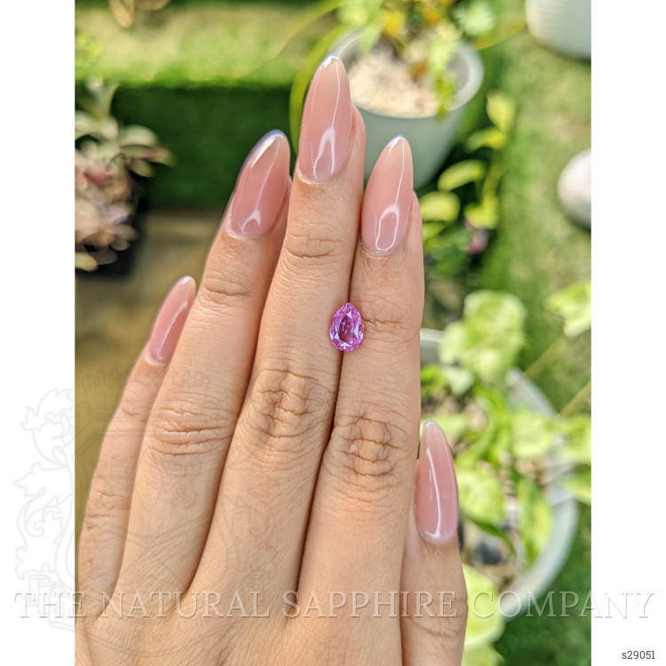 1.46 Ct. Pinkish Purple Sapphire from Ceylon (Sri Lanka)
