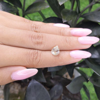 2.07 Ct. Peach Sapphire from Ceylon (Sri Lanka) Life Style