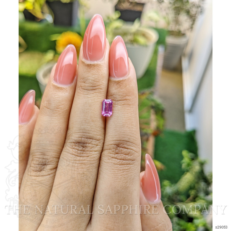 1.18 Ct. Purplish Pink Sapphire from Ceylon (Sri Lanka)