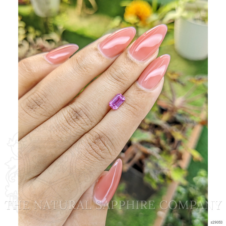 1.18 Ct. Purplish Pink Sapphire from Ceylon (Sri Lanka)
