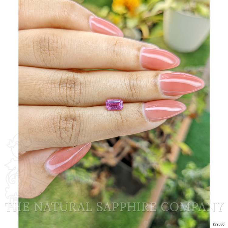 1.18 Ct. Purplish Pink Sapphire from Ceylon (Sri Lanka)