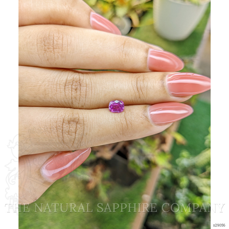 1.04 Ct. Pinkish Purple Sapphire from Ceylon (Sri Lanka)