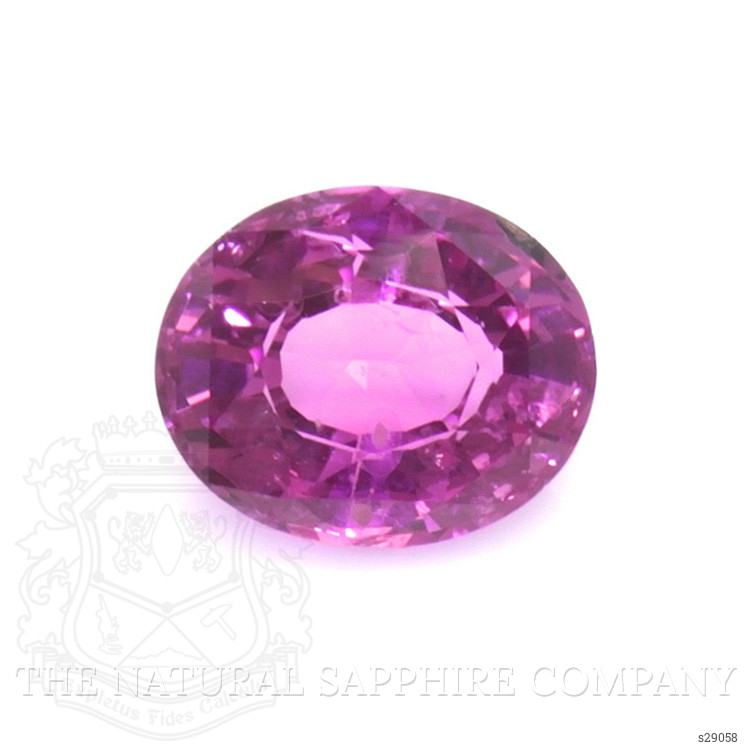 0.71 Ct. Purplish Pink Sapphire from Ceylon (Sri Lanka)