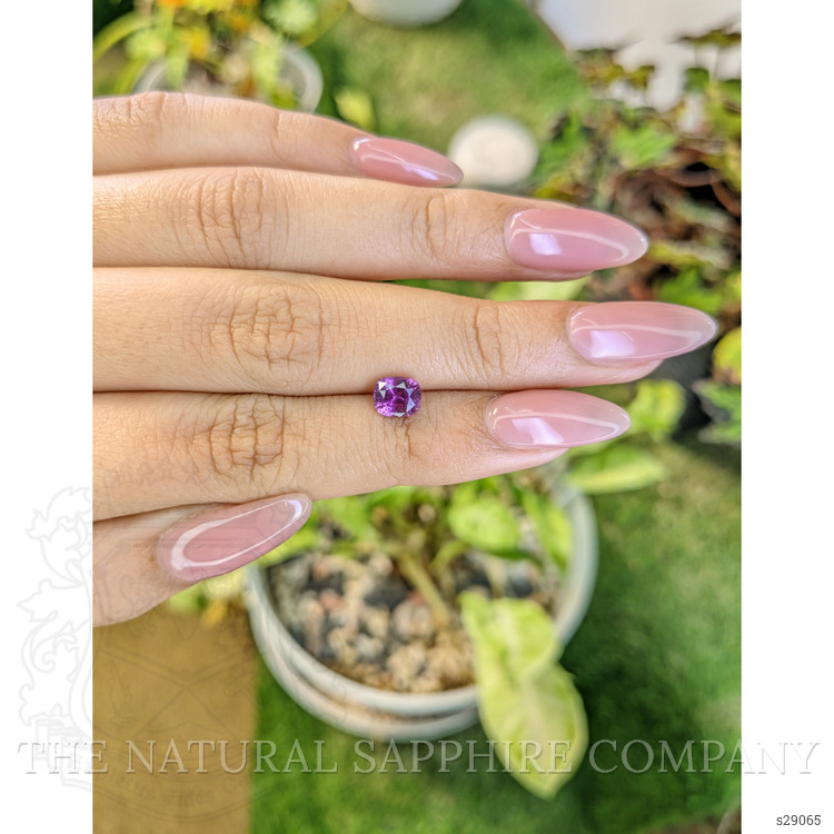 1.31 Ct. Pinkish Purple Sapphire from Ceylon (Sri Lanka)