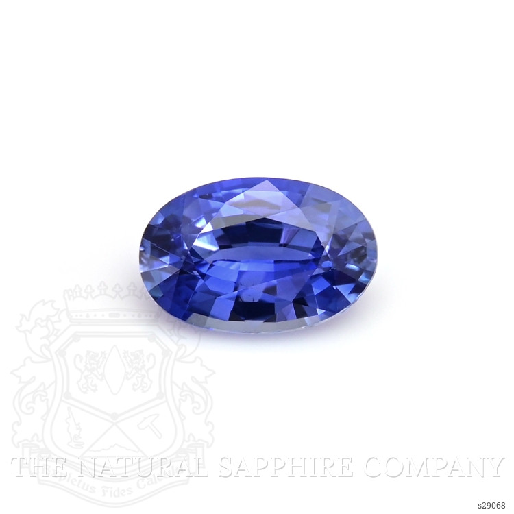 0.59 Ct. Blue Sapphire from Ceylon (Sri Lanka)