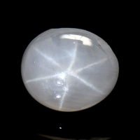 1.09 Ct. White Star Sapphire from Ceylon (Sri Lanka) Video