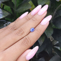 1.06 Ct. Blue Sapphire from Tanzania Life Style