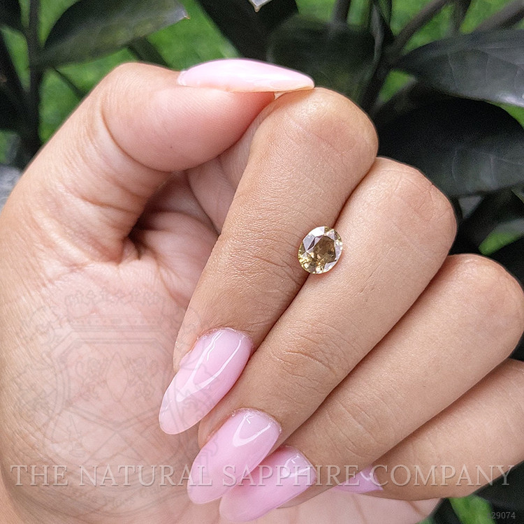 1.12 Ct. Greenish Brown Sapphire from Madagascar