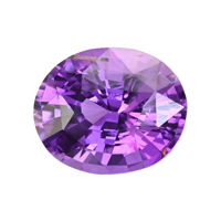 1.54 Ct. Purple Sapphire from Madagascar Video
