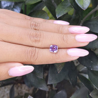 2.06 Ct. Purple Sapphire from Madagascar Life Style