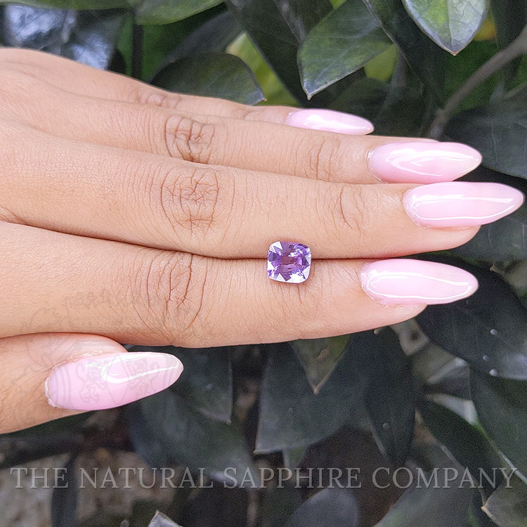 2.06 Ct. Purple Sapphire from Madagascar