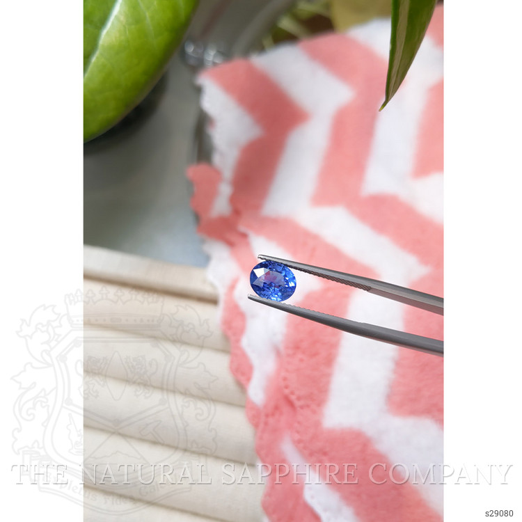 2.22 Ct. Blue Sapphire from Ceylon (Sri Lanka)