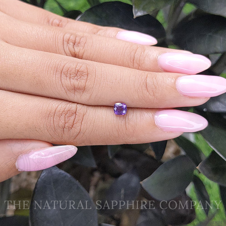 0.80 Ct. Pinkish Purple Sapphire from Ceylon (Sri Lanka)