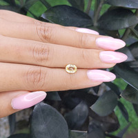 1.15 Ct. Yellow Sapphire from Ceylon (Sri Lanka) Life Style