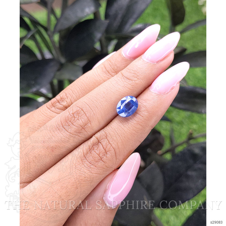 4.05 Ct. Blue Sapphire from Madagascar