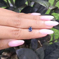 1.07 Ct. Blue Sapphire from Madagascar Life Style