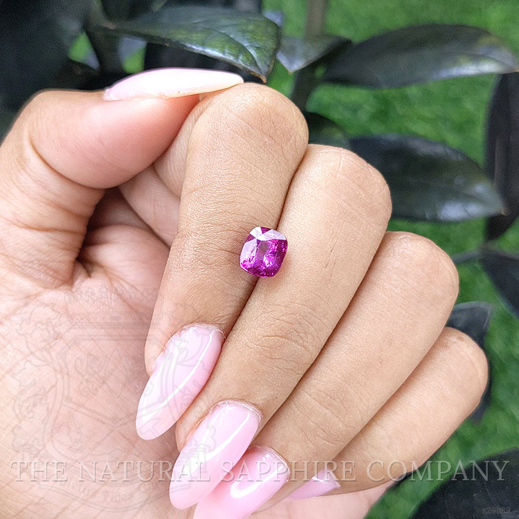 2.13 Ct. Pinkish Purple Sapphire from Madagascar