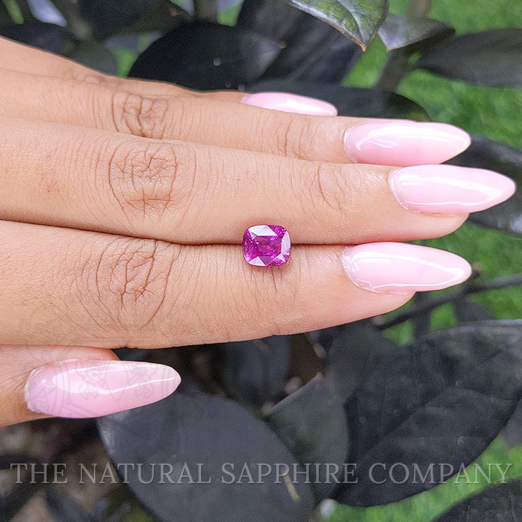 2.13 Ct. Pinkish Purple Sapphire from Madagascar