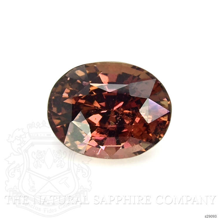 3.20 Ct. Pinkish Brown Sapphire from Madagascar
