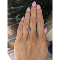 2.58 Ct. Padparadscha Sapphire from Madagascar Life Style