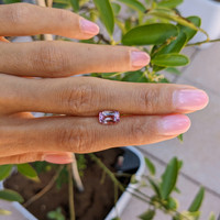 2.01 Ct. Pinkish Purple Sapphire from Madagascar Life Style