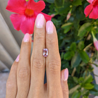 2.01 Ct. Pinkish Purple Sapphire from Madagascar Life Style