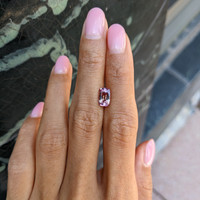 2.01 Ct. Pinkish Purple Sapphire from Madagascar Life Style